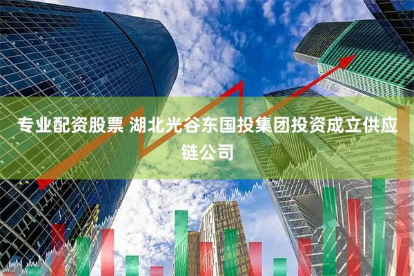 专业配资股票 湖北光谷东国投集团投资成立供应链公司